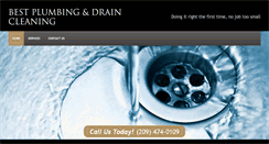 Desktop Screenshot of bestplumbinganddrainlodica.com